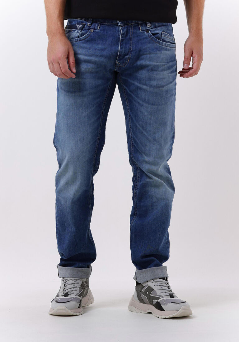 PME LEGEND blauwe pme legend slim fit jeans commander 3.0 fresh mid blue
