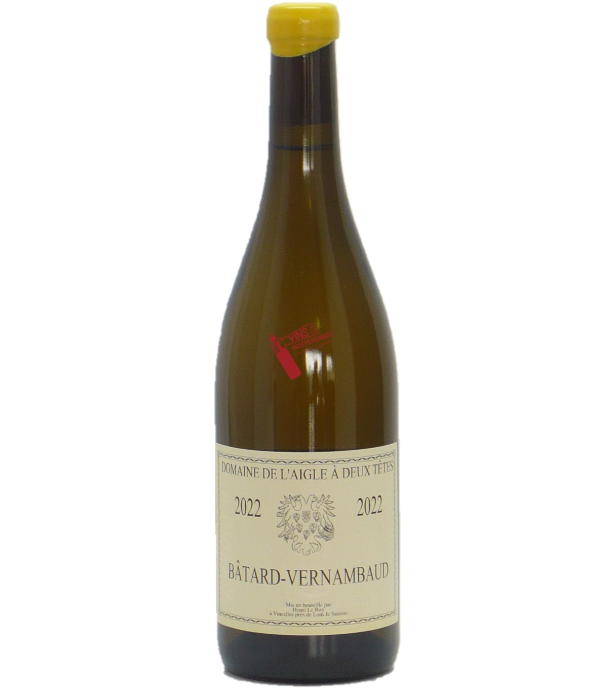 Domaine de l aigle à deux têtes Cotes du Jura chardonnay Bâtard-Vernambaud 2022