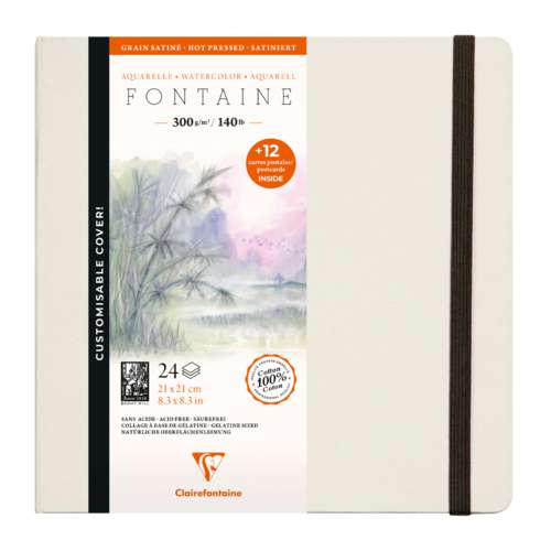 Clairefontaine FONTAINE Aquarellbuch
