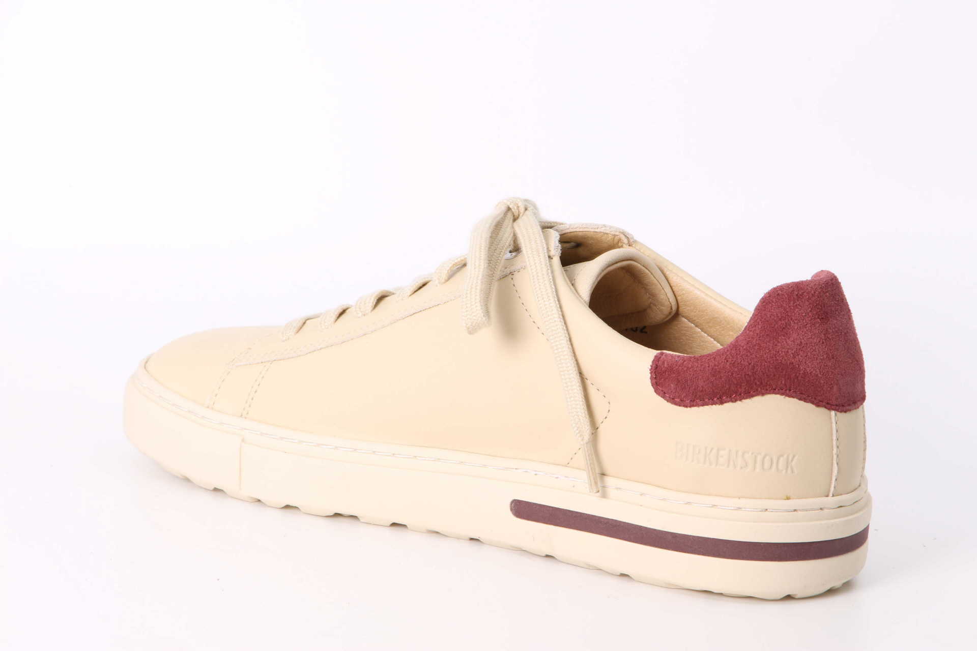 Birkenstock Bend Low Women schmal eggshell / zinfandel