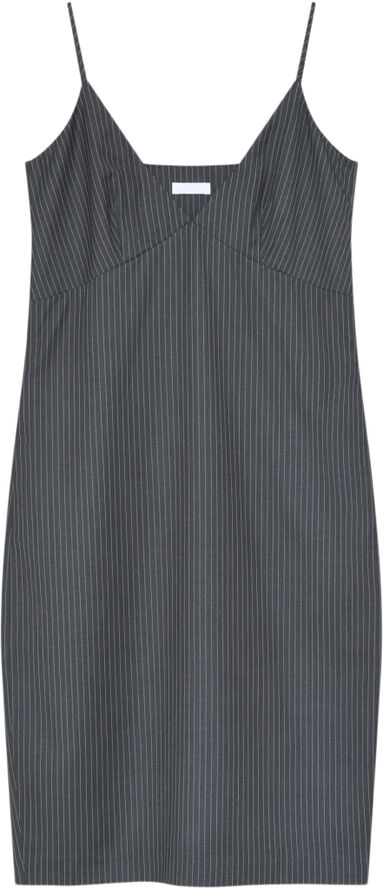 2NDDAY 2ND Medellin - Pinstripes Dark grey melange