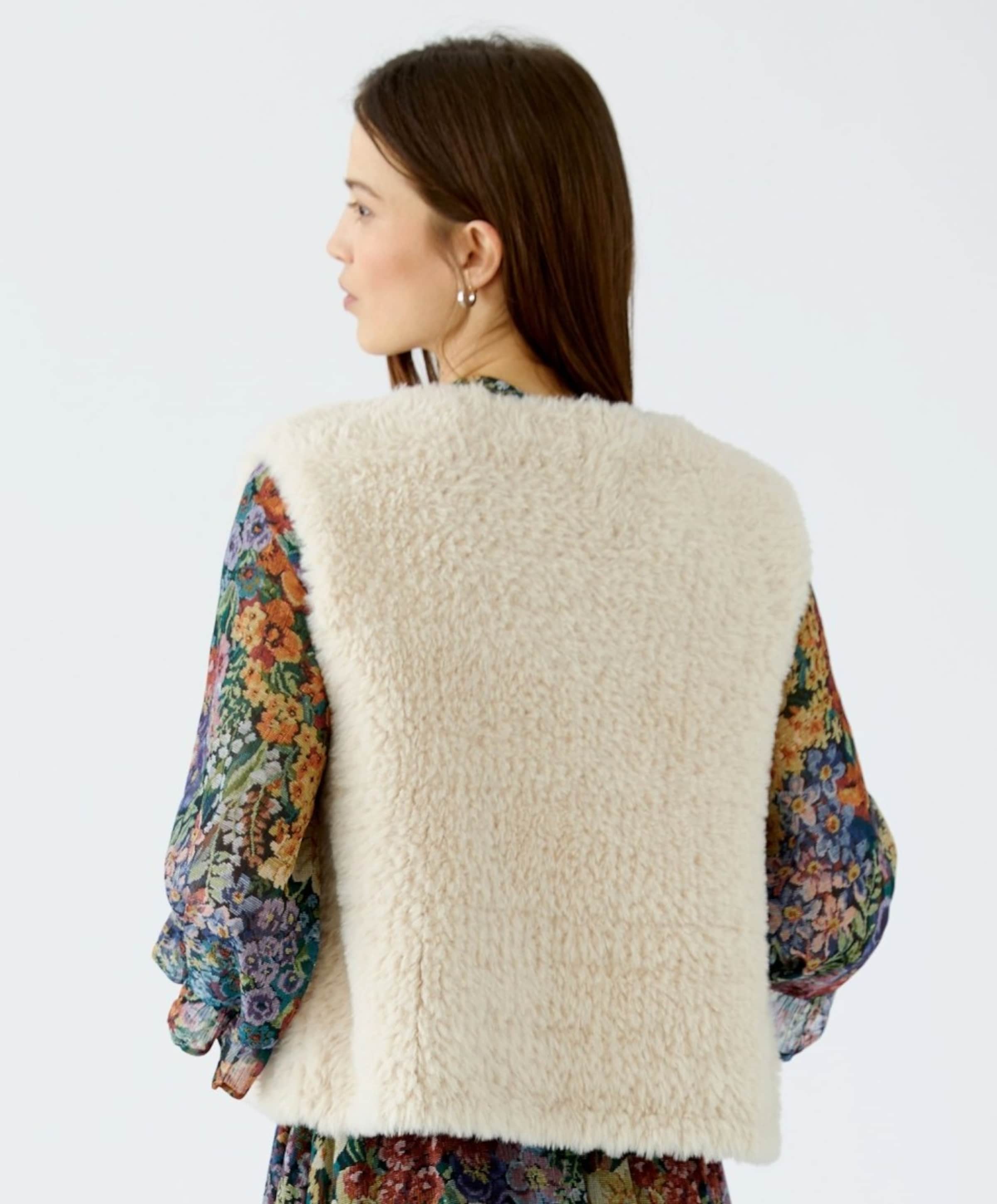 OUI Dames gilet ecru
