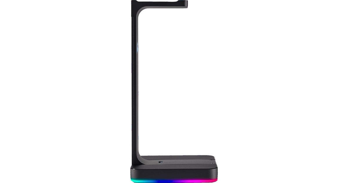 CorsairST100 RGB Premium Headset Stand met 7.1 Surround Sound houder  (Zwart)