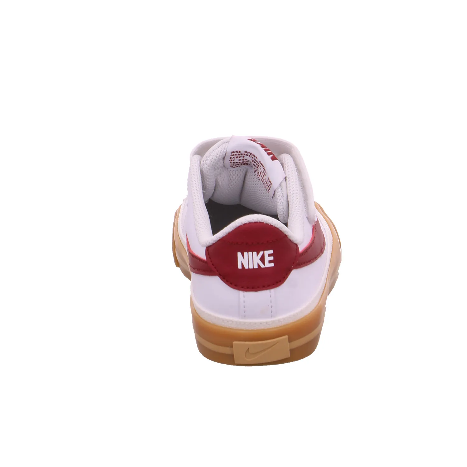 NIKE Kinder Sportschuh Weiss Lederimitat