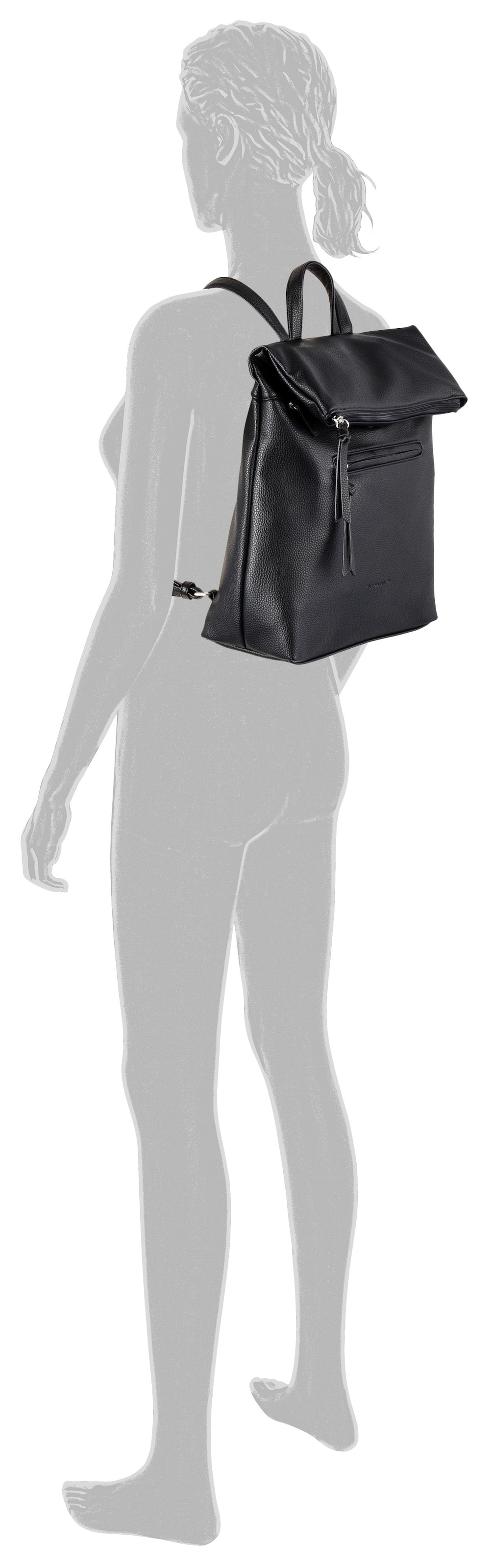 TOM TAILOR Rucksack »Tinna« ein perfekter Allrounder, sportiv und modern mit funktionalen Details