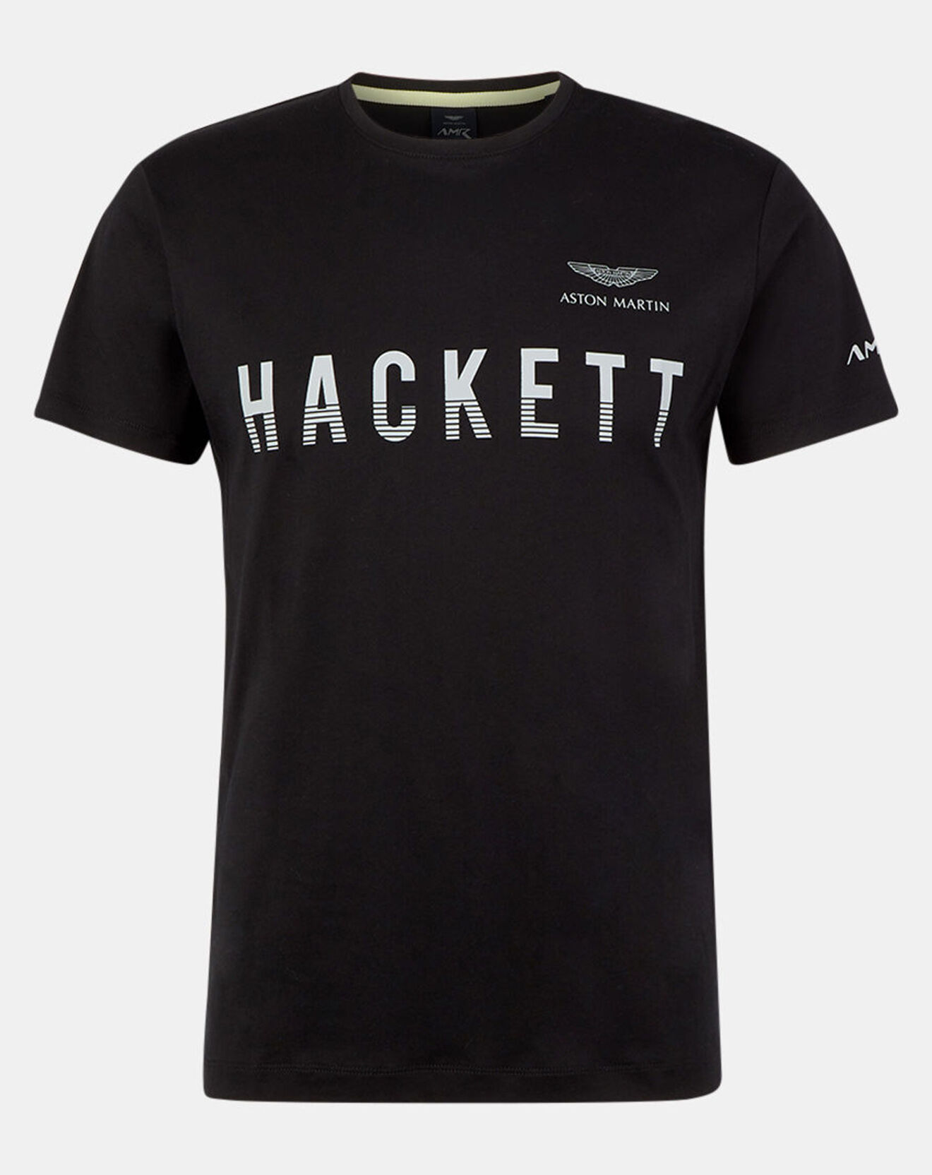Hackett London T-Shirt Logo Aston Martin Racing noir