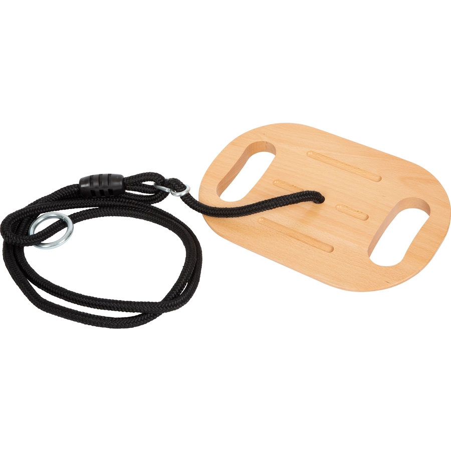 small foot® Tellerschaukel mit Griffen Black Line