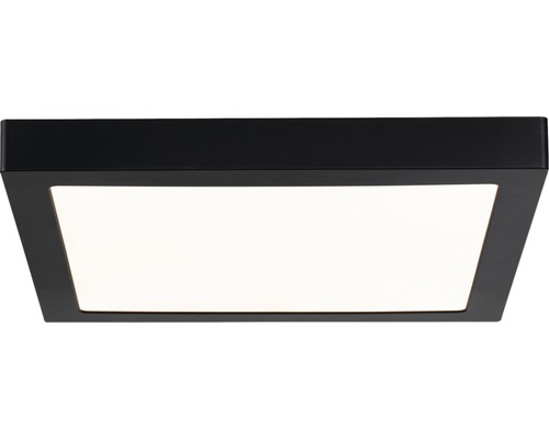 LED plafondlamp 22W 3200 lm 2700K 30x30 cm Abia zwart