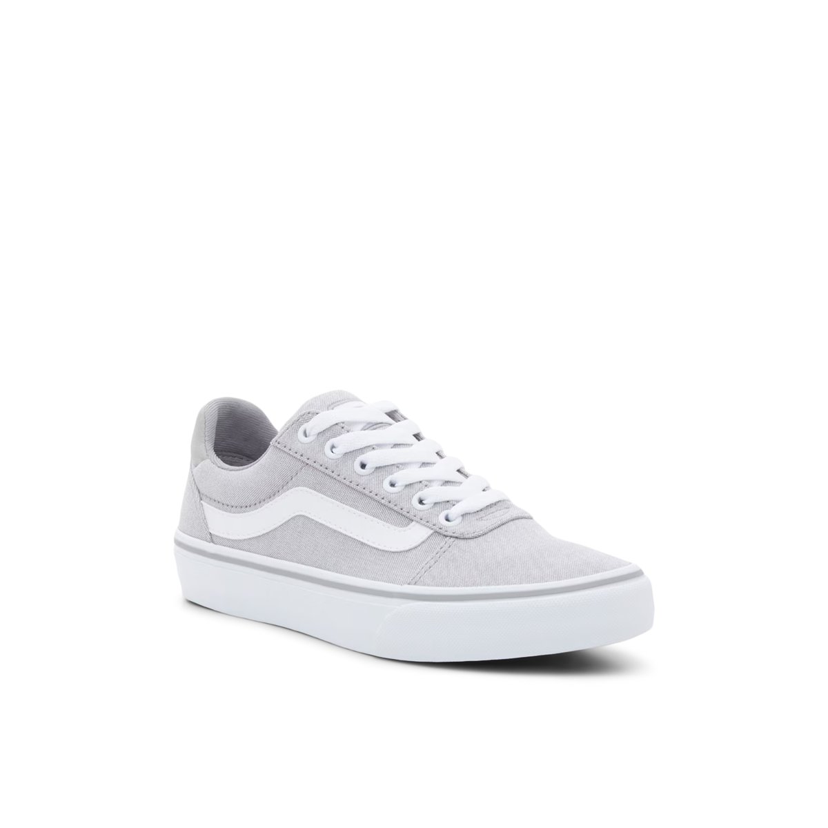 VANS-Ward_deluxe-Baskets de skate - Talon plat - Gris Clair
