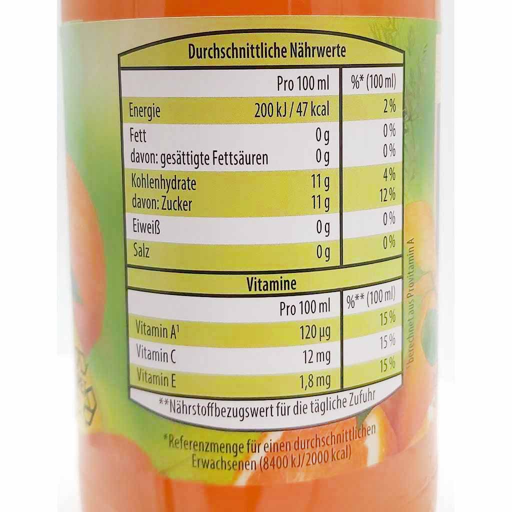 WeserGold ACE-Drink Vitamingetränk 6x0,5 Liter = 3 Liter MHD:15.4.25
