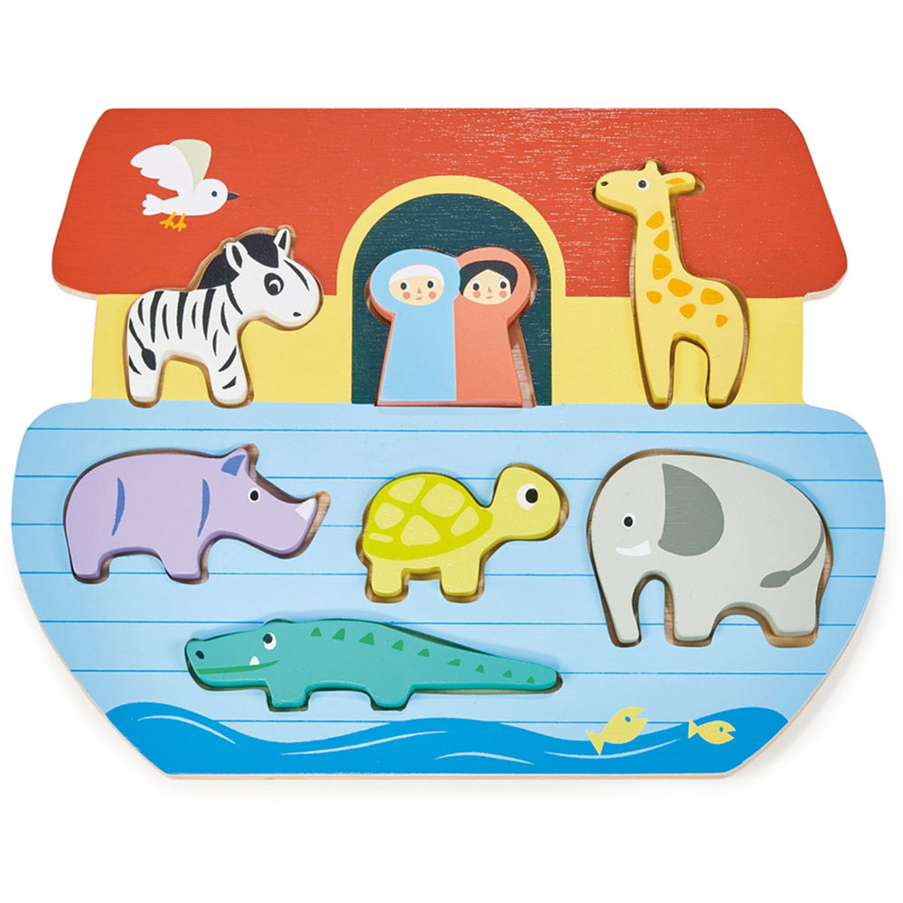 Køb Mentari Puslespil 7 Brk - Noahs Ark