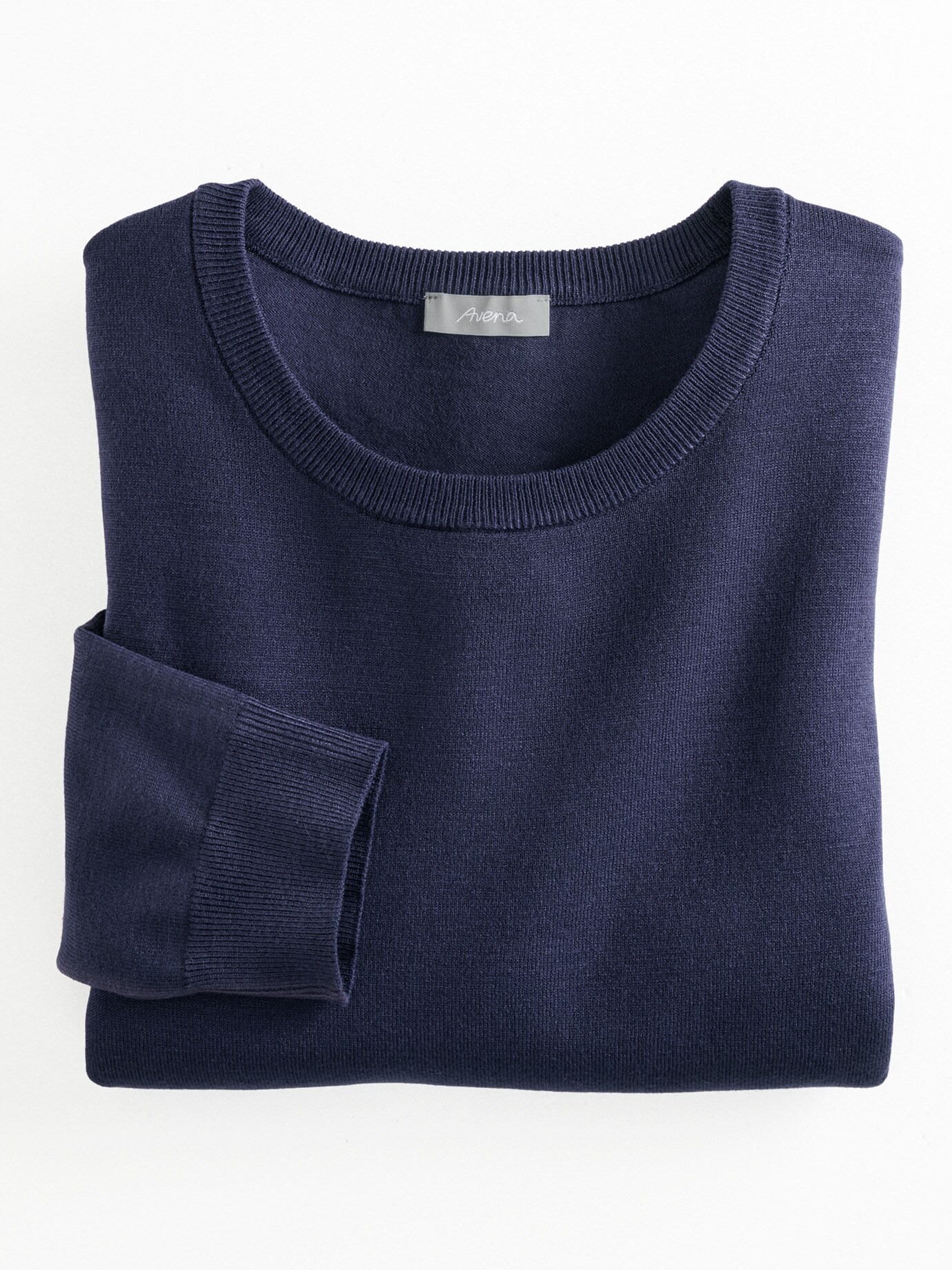 Rundhals-Pullover Supersoft