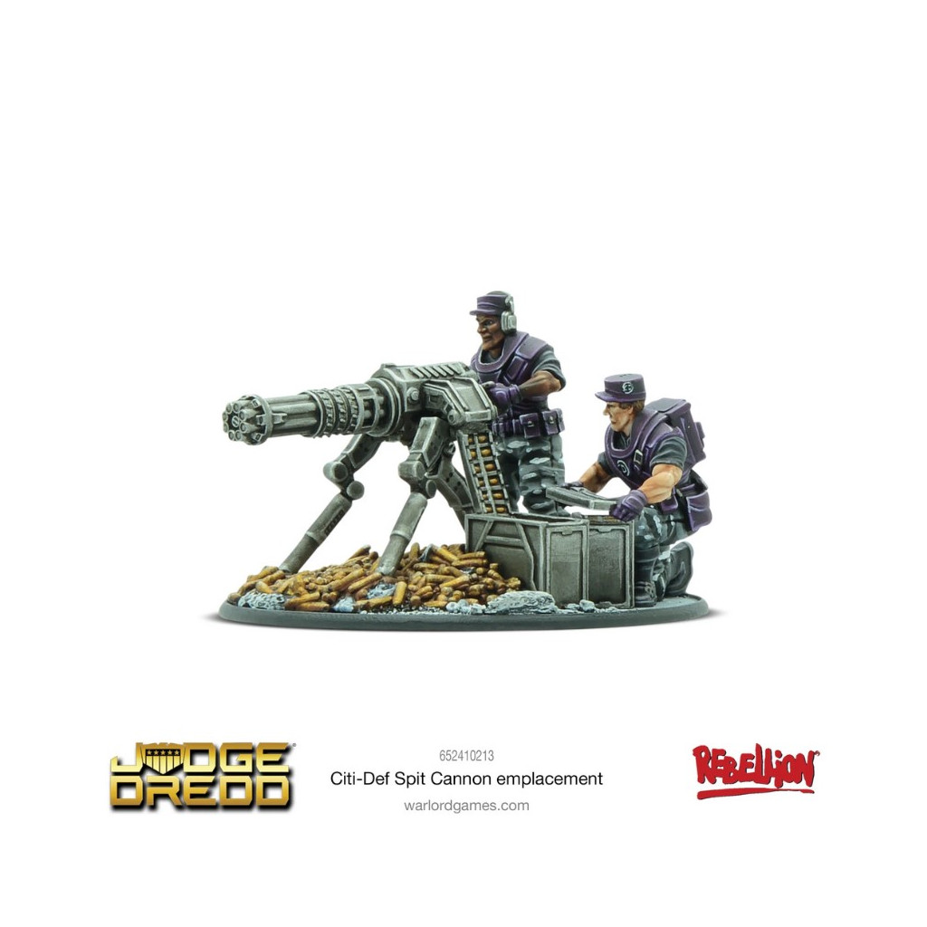 Judge Dredd: Citi-Def Spit Cannon Emplacement