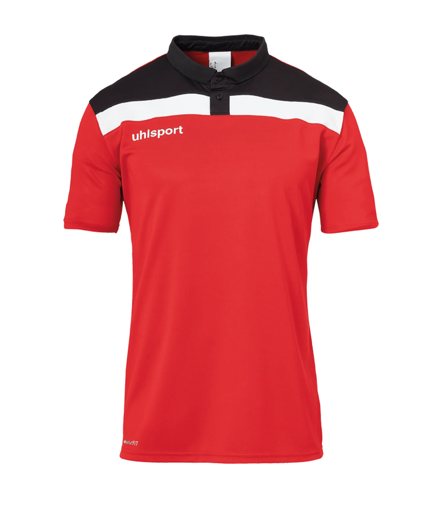 uhlsport Offense 23 Poloshirt Kids Rot Schwarz F04