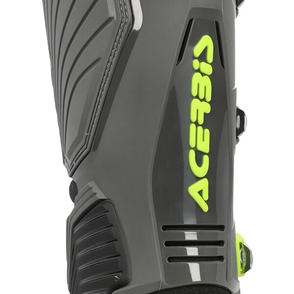 Acerbis - Bottes Whoops Gris / Jaune fluo