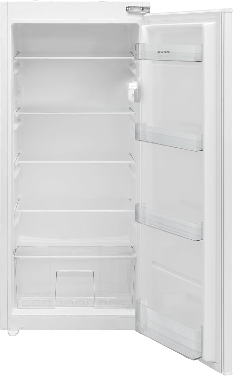 Kühlschrank 193 Liter Einbaukühlschrank Schlepptür 122 cm Vollraum Respekta