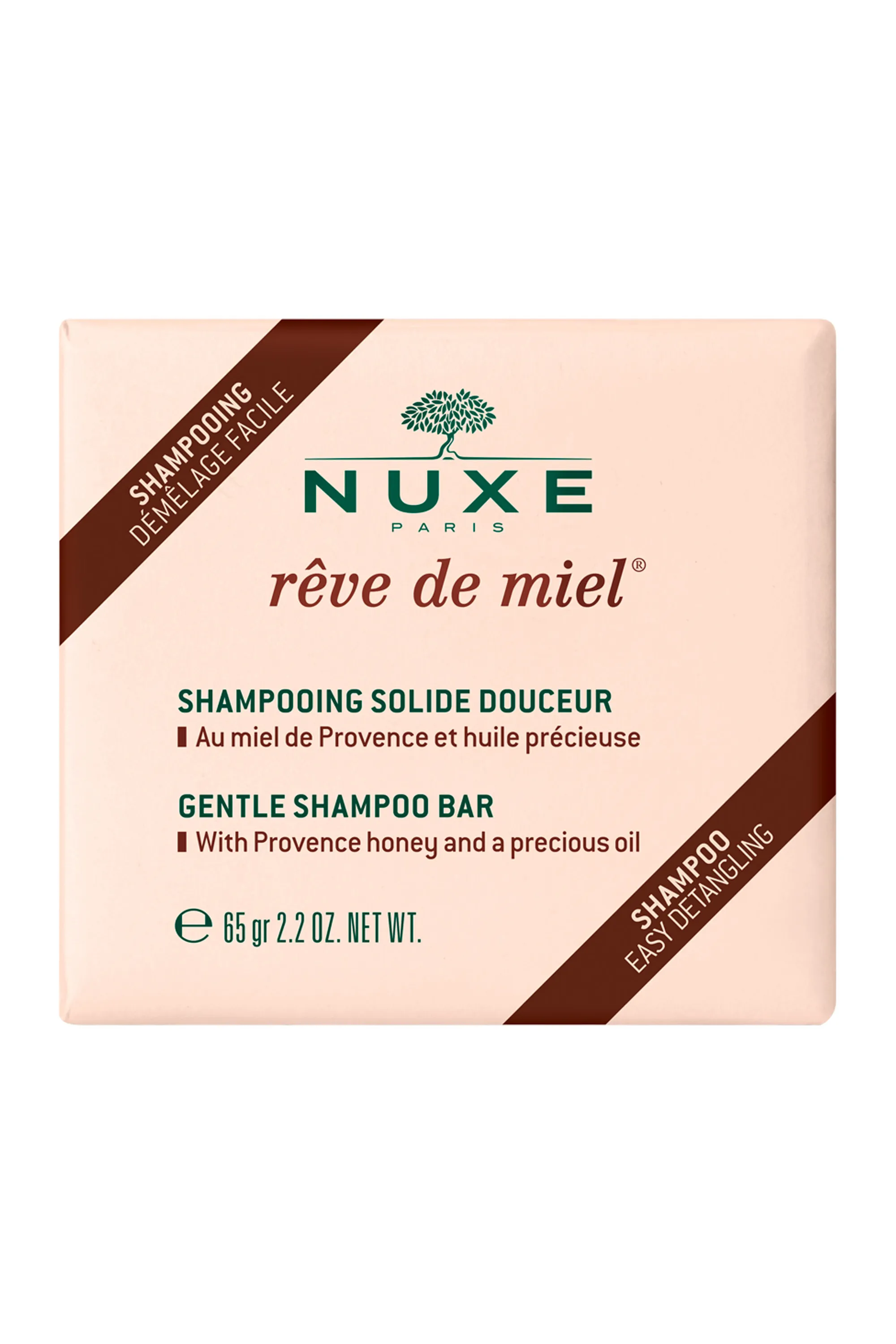 Nuxe Shampoing solide douceur Rêve de Miel®-65 g