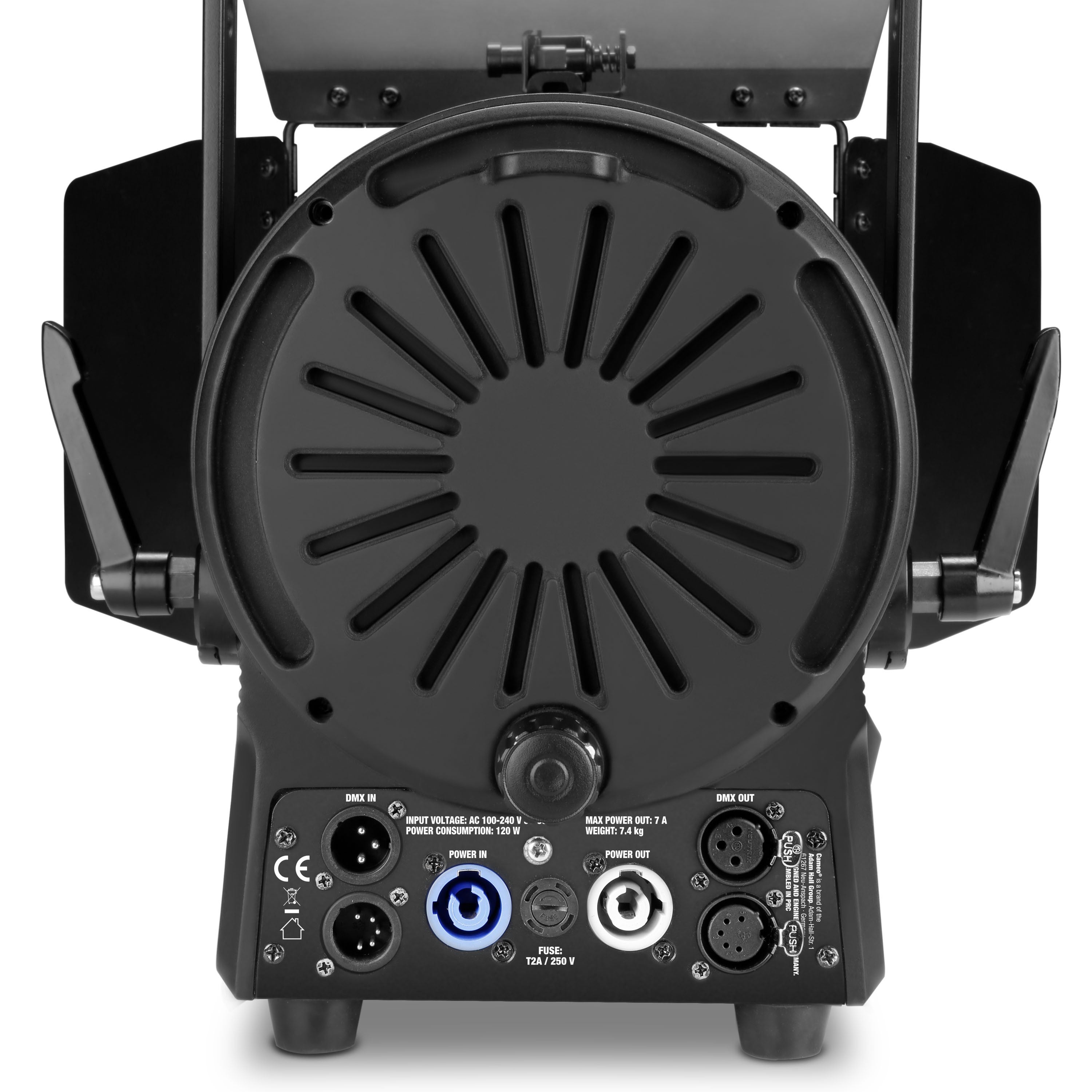 Cameo TS 100 WW theater spotlight met fresnel lens