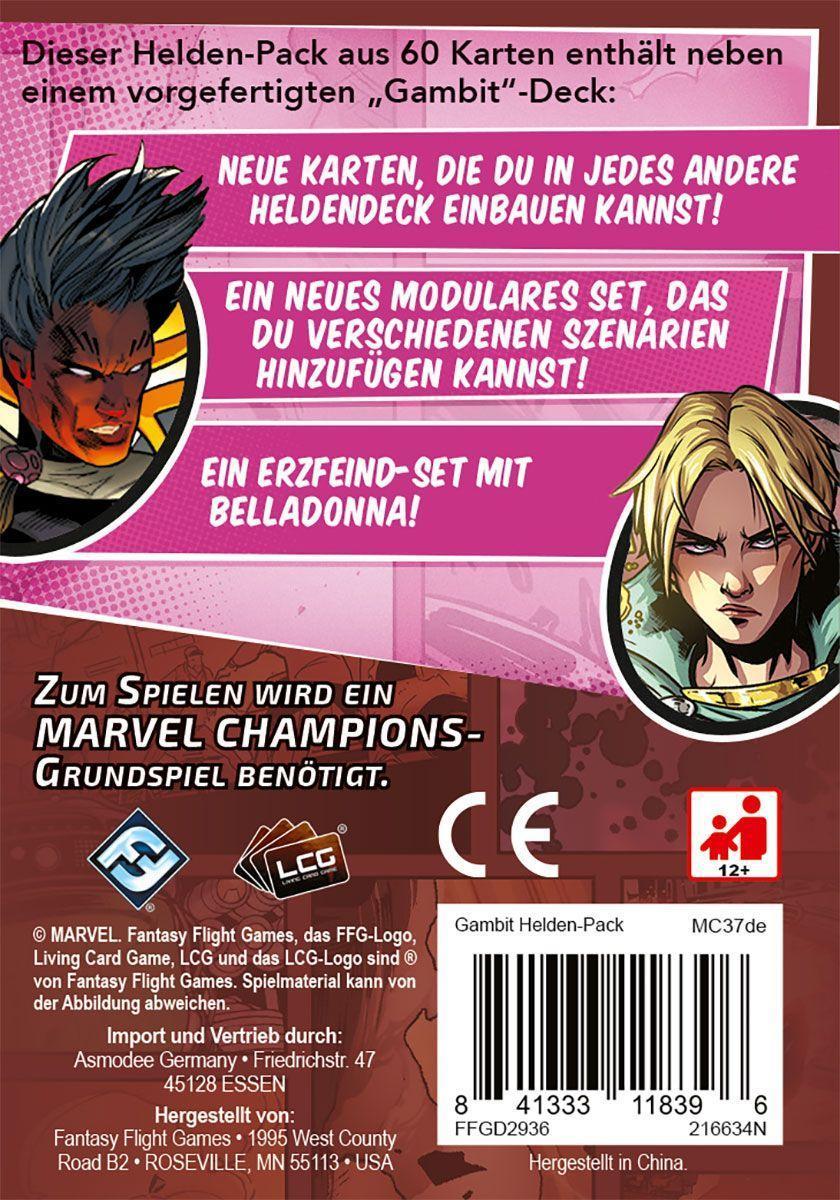 Marvel Champions: Das Kartenspiel  Gambit