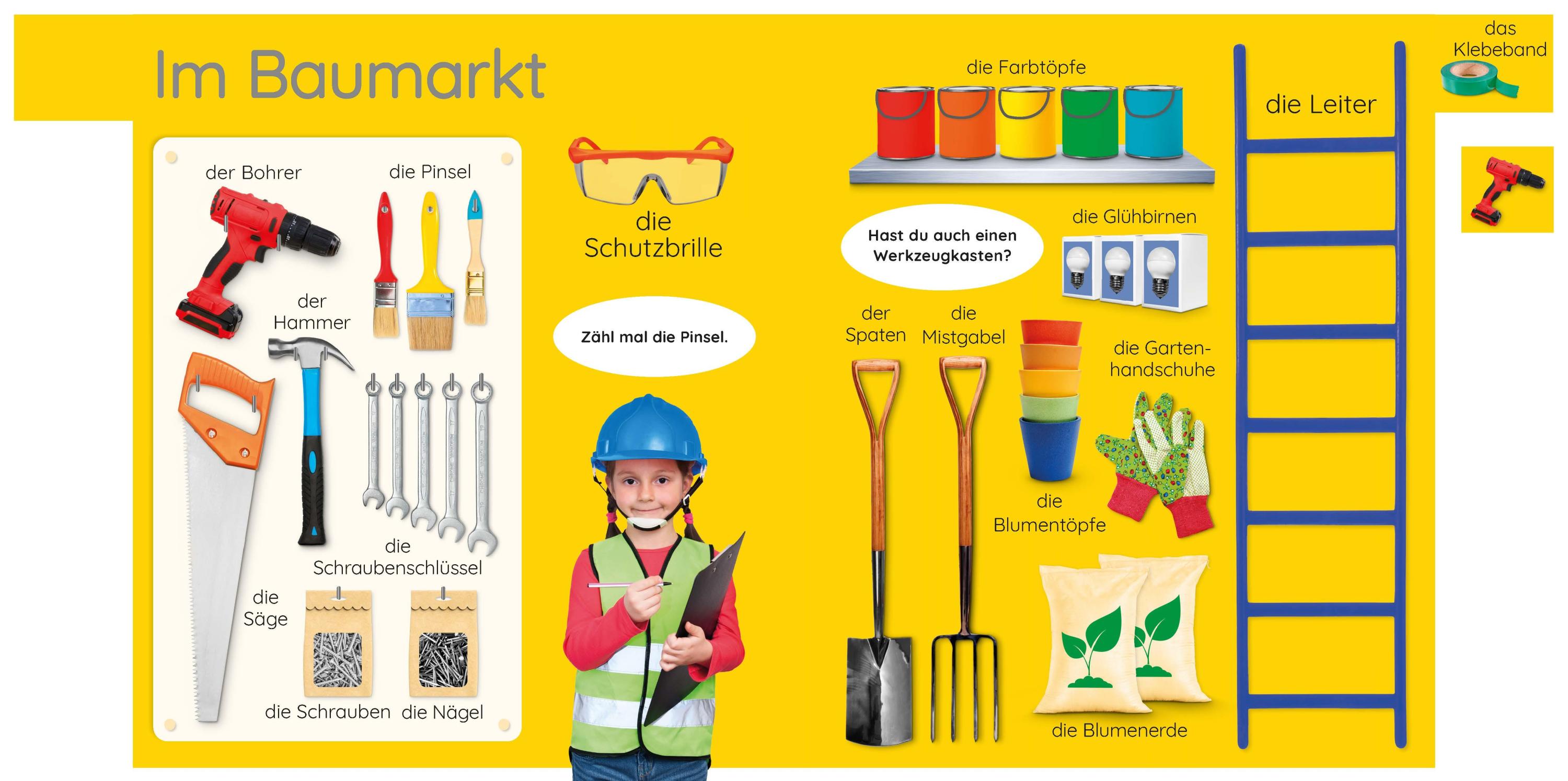 Erstes Lernen. Einkaufen