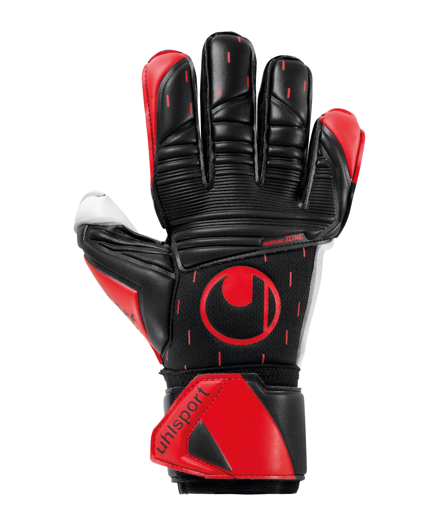 uhlsport Classic Absolutgrip Torwarthandschuhe Schwarz Rot F01