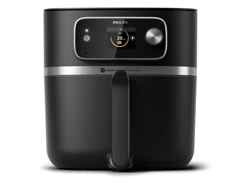 Philips 7000 Series HD9880 Airfryer Combi XXL - Varmluftsrister - 8,3 liter - 2200 W - sort
