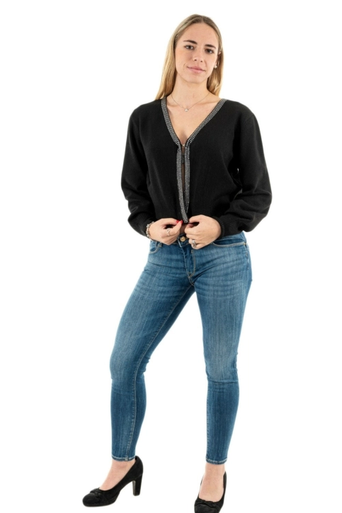 gilets cardigans morgan 222-moaz noir