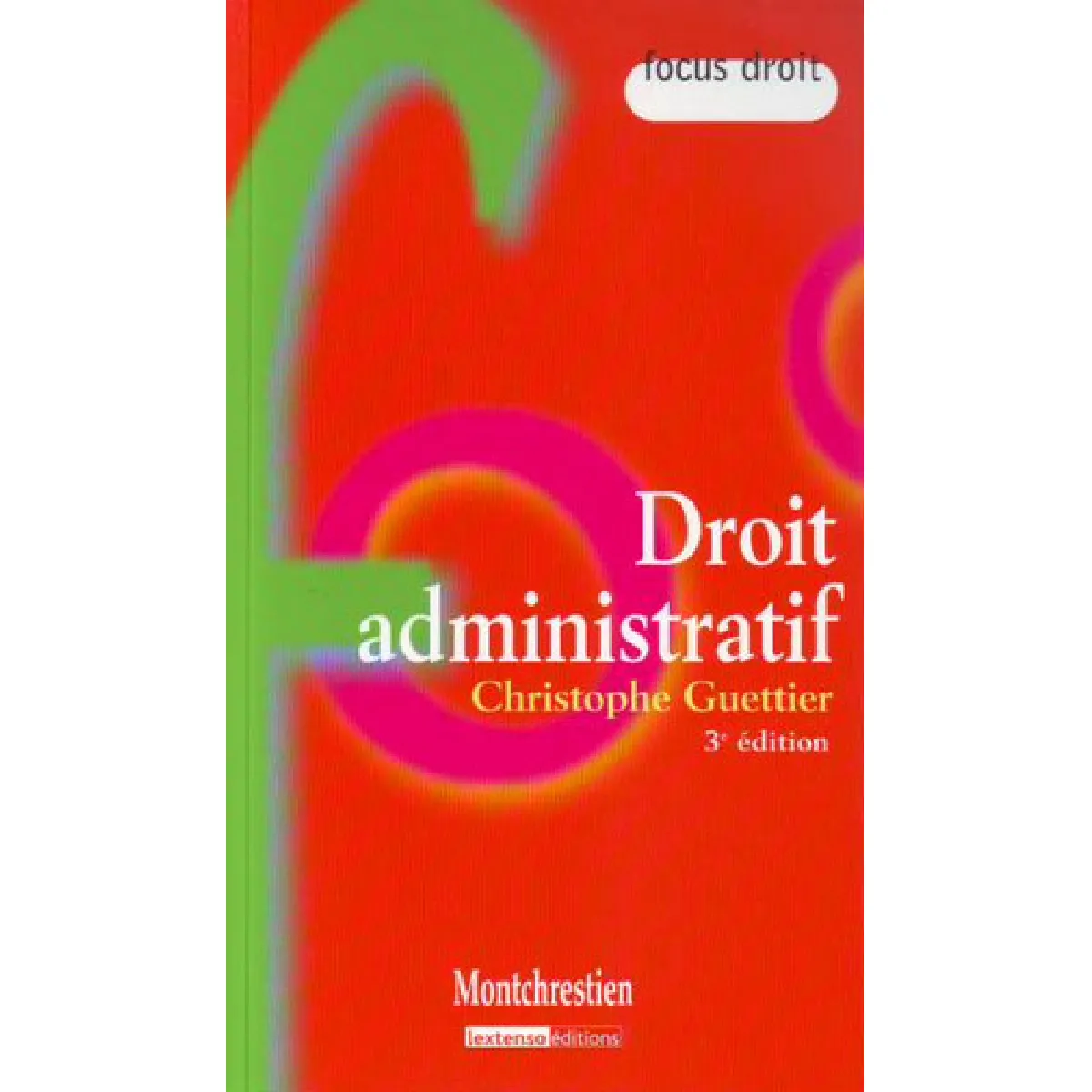 Droit administratif · Occasion