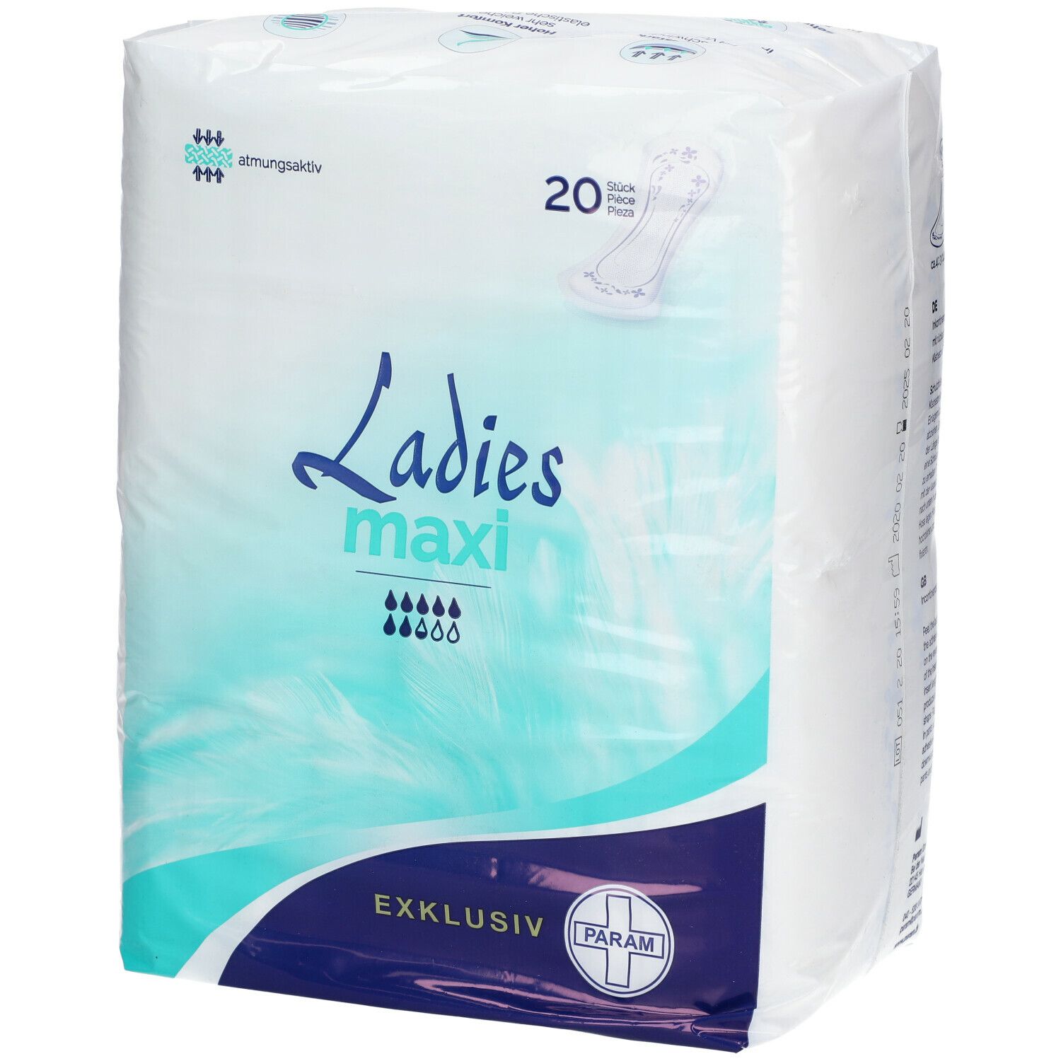 PARAM Ladies Exklusiv Inkontinenzeinlagen maxi