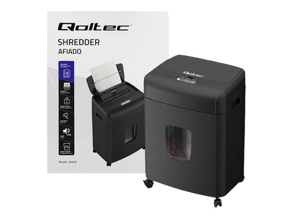 Qoltec Afiado - Makulator - mikrokutt - 4 x 12 mm - P-4