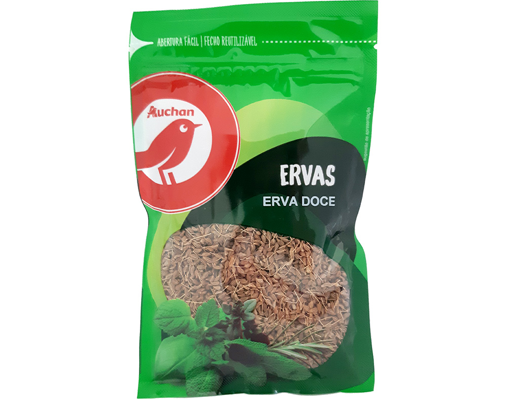 ERVA AUCHAN DOCE GRÃO 50G