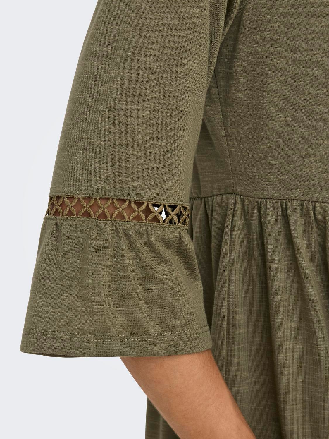 JDYDORA Kurzes Kleid Dusky Green