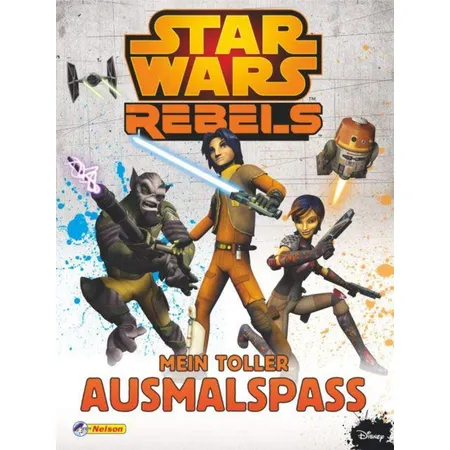 Carlsen Verlag Star Wars Rebels Mein toller Ausmalspaß