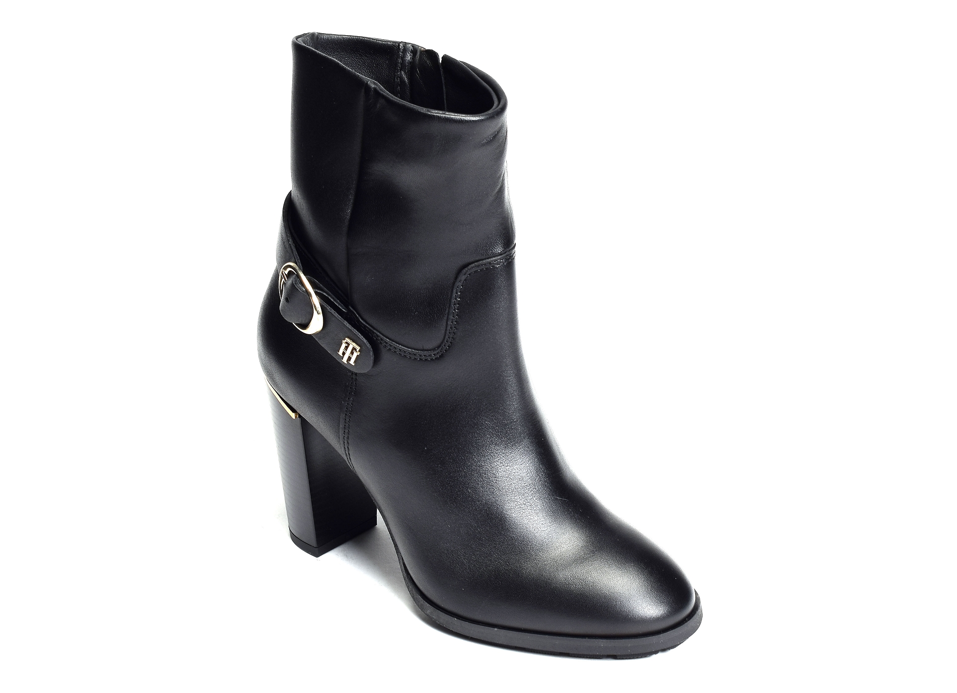 Belt high heel boot 6768 noir