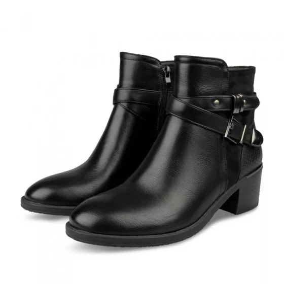 Bottines NOIR ANGELA THOMPSON