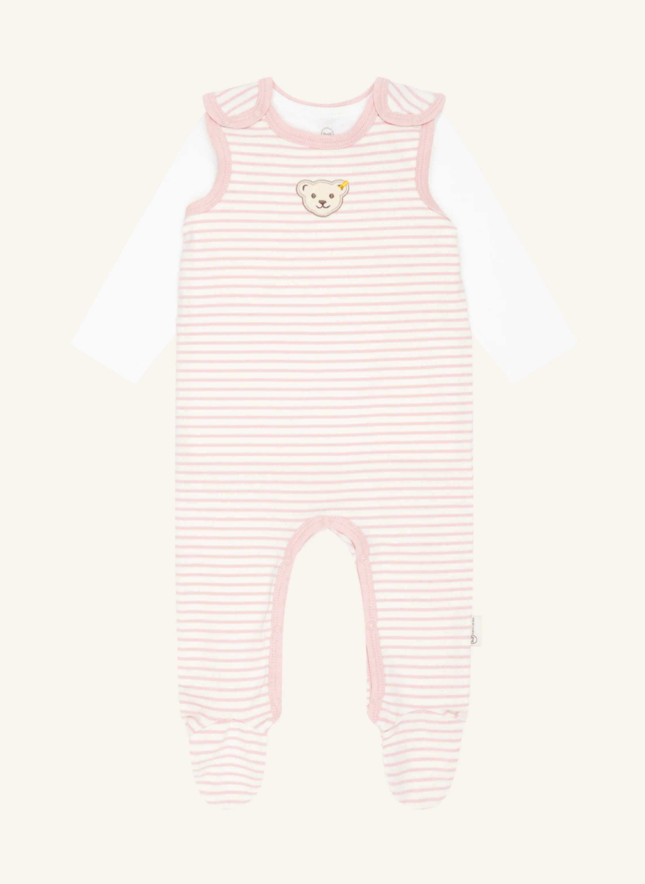 Steiff Set WELLNESS: Strampler + T-Shirt