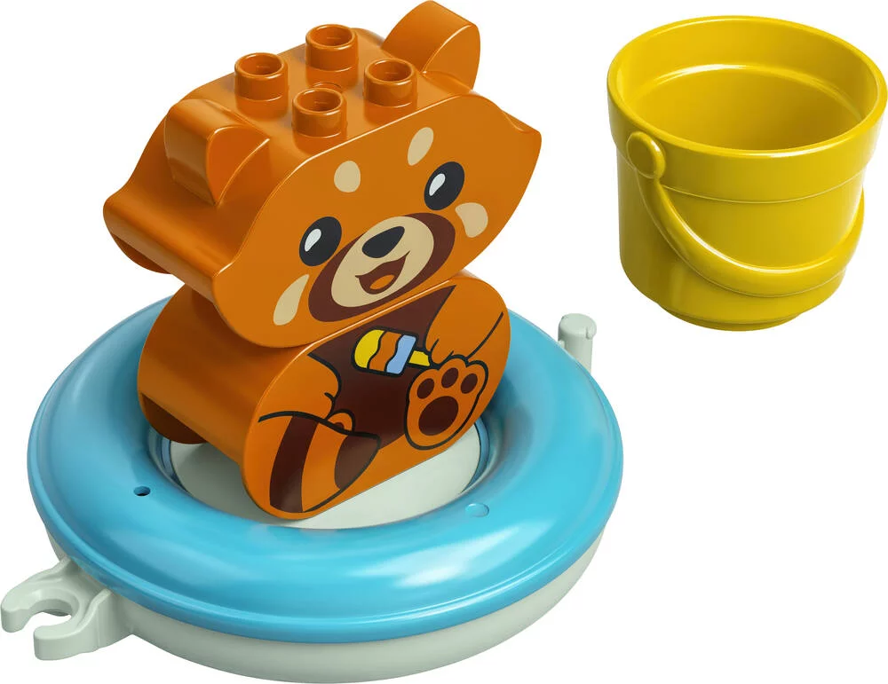 LEGO®DUPLO 10964 - JOUET DE BAIN - LE PANDA ROUGE FLOTTANT