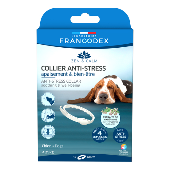 Collier anti-stress pour chien
