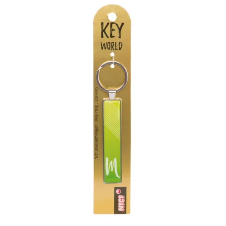 NICI Schlüsselanhänger Key World 'M'