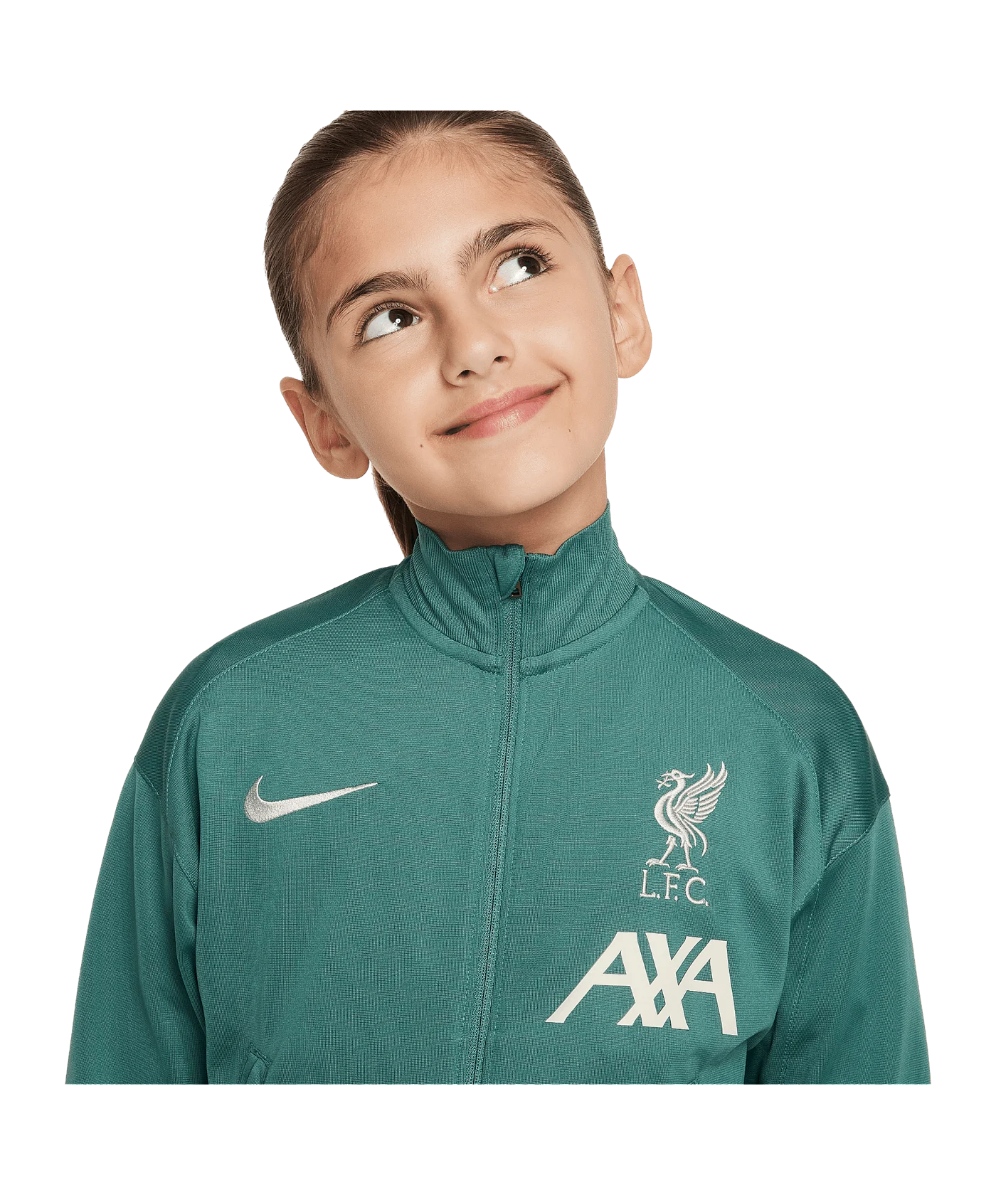 Nike FC Liverpool Trainingsanzug Kids Grün F363