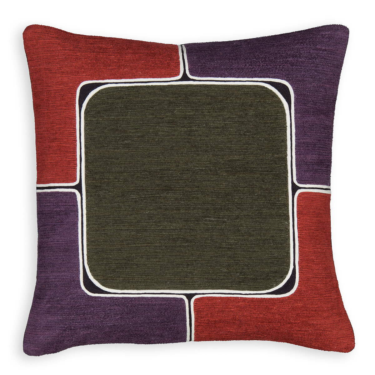 LA REDOUTE INTERIEURS<br>Capa de almofada 45 x 45 cm algodão, Biaco