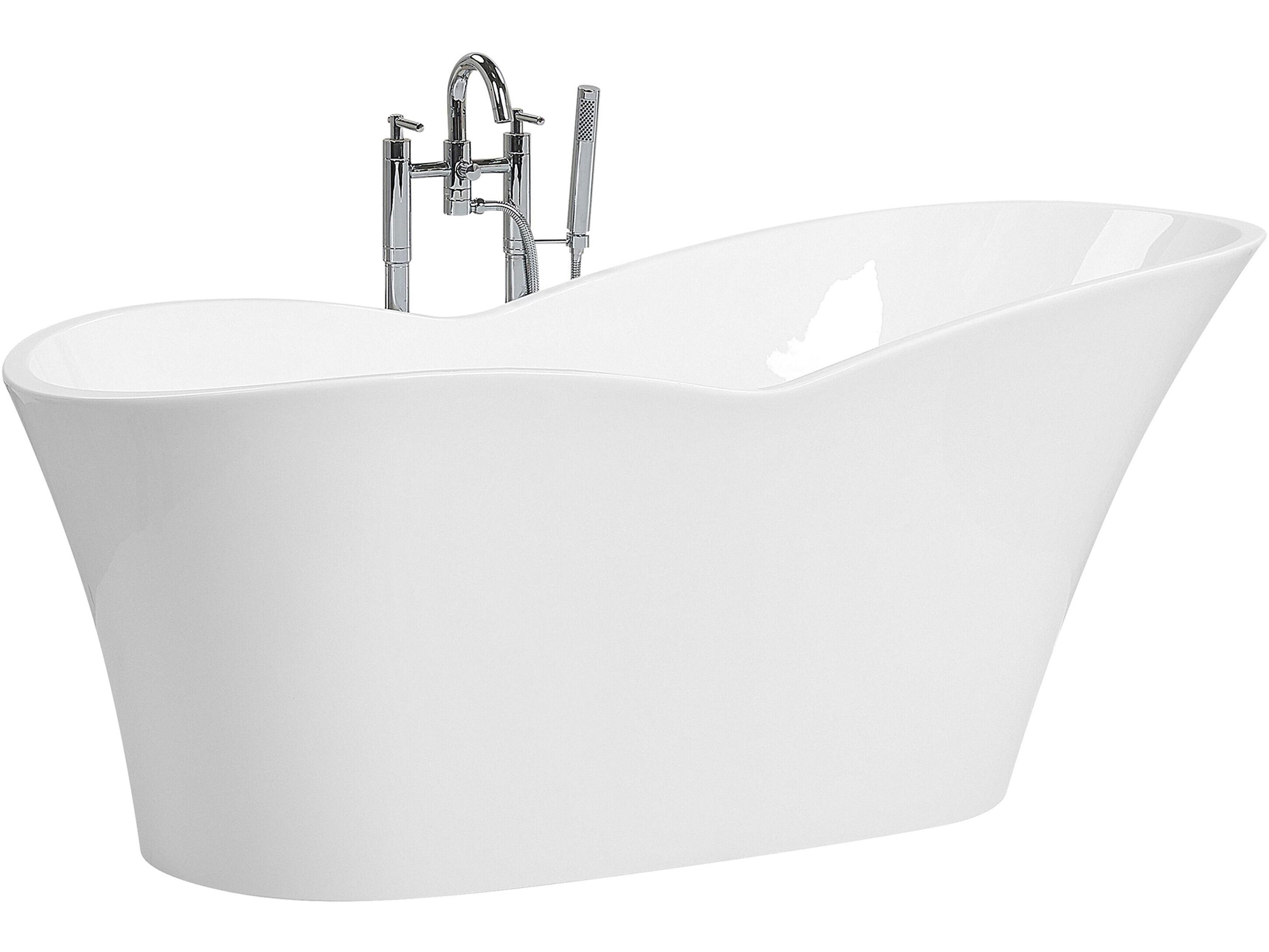 Vrijstaand bad DULCINA 170 x 80 cm Wit