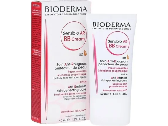 Bioderma Sensibio AR BB Cream Anti-Redness Skin-Perfecting Care SPF 30 Light 40 ml