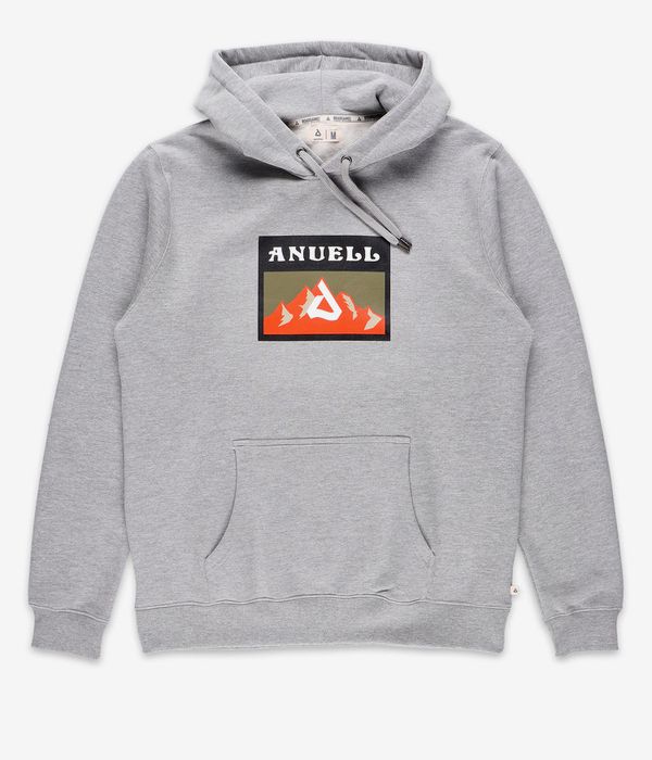 Anuell Crator Mons Organic Hoodie (heather grey)