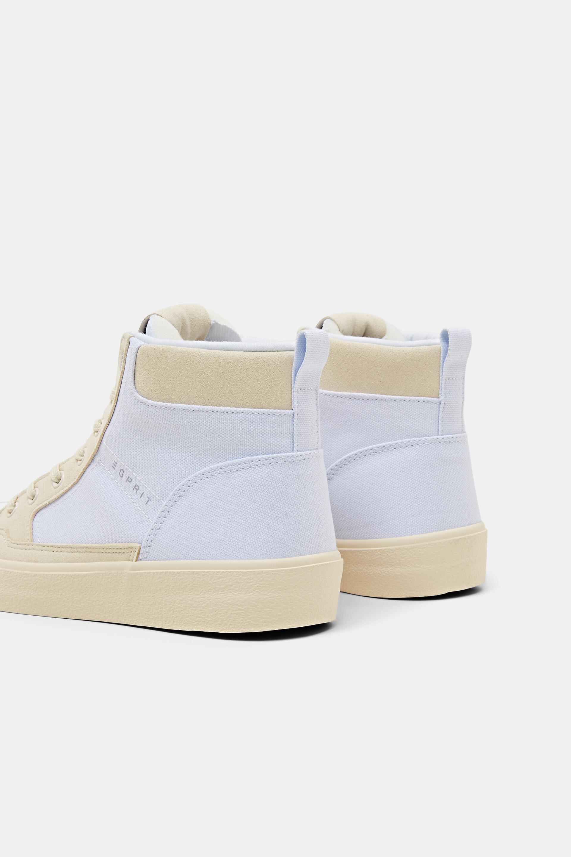 Sneakers montantes bicolores