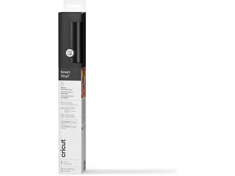 Cricut Vinylfolie Smart Permanent 33 x 91.4 cm, 1 Stück, Sc Permanentes Smart Vinyl