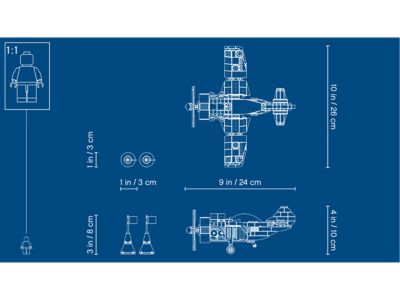 LEGO Racevliegtuig (31094)