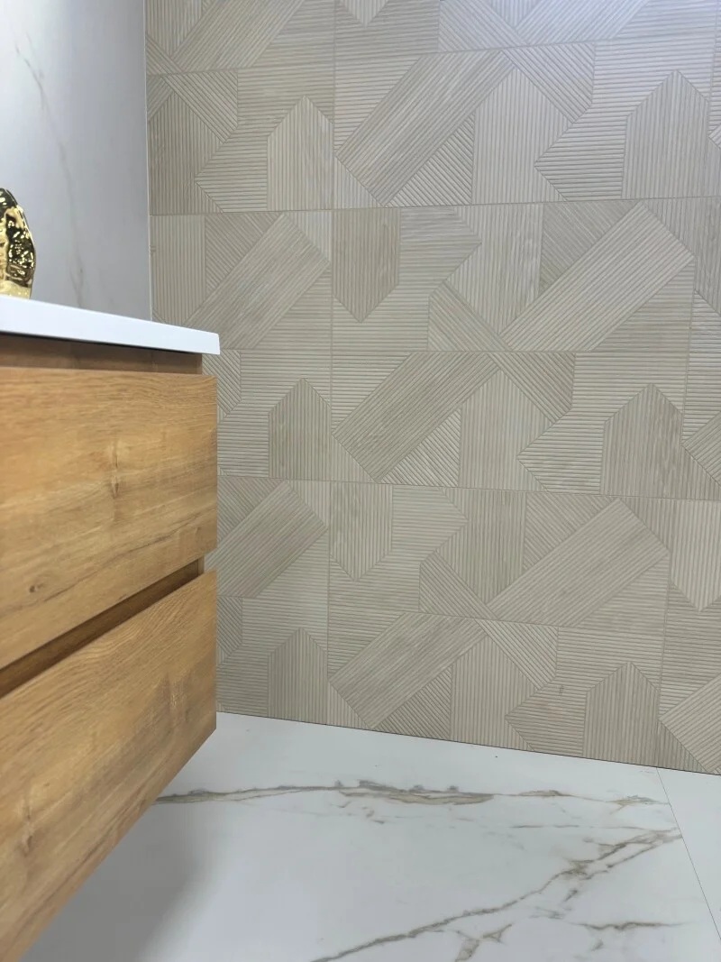 Jabo Valkiria wandtegel creme 30x75cm gerectificeerd