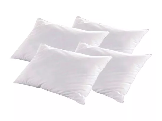 BELLECOUR LITERIE | Lot de 4 oreillers 45x70 cm LUXOTEL | Fibres creuses