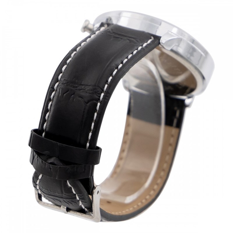 Montre Homme M. JOHN bracelet Cuir Noir
